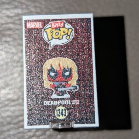 🐲3 FOR $9🦄 Funko Bitty POP #1343 Marvel Deadpool Heavy Metal Mini Figure Small - Picture 4 of 6